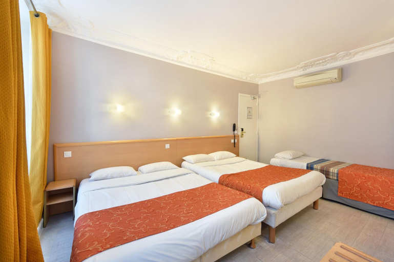 Bedroom 3, New Hôtel Gare du Nord, Paris