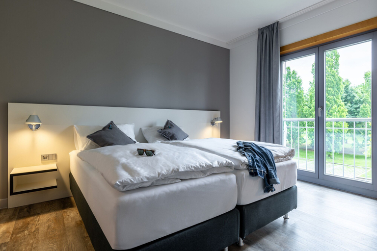 Bedroom 5, Coffee Fellows Hotel Leipheim Süd, Günzburg