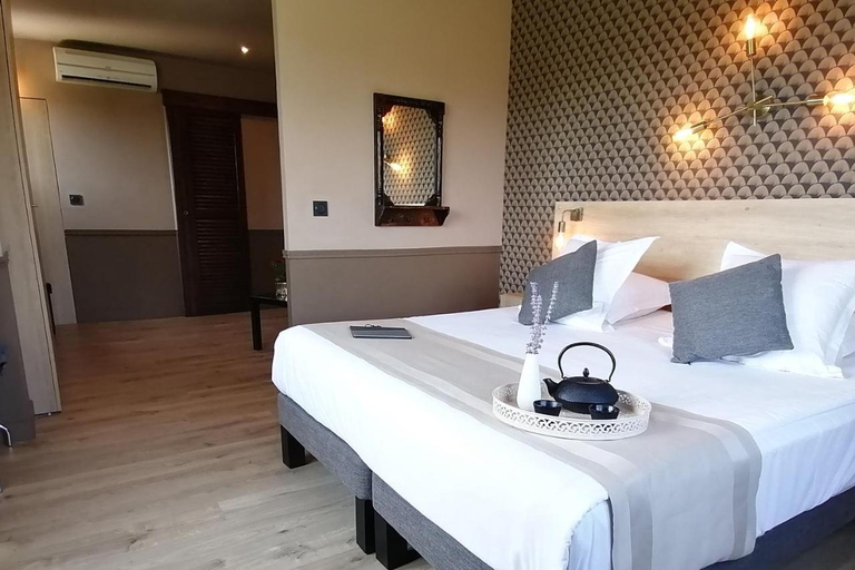 Bedroom 3, Logis Hotel Plantevin, Drôme