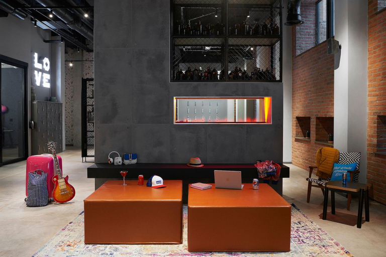 Public Area 2, Moxy Manchester City Centre, Manchester