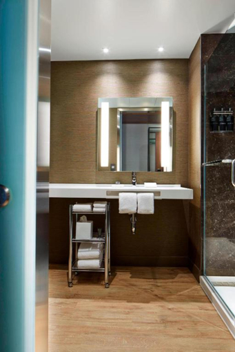 Bathroom 4, AC Hotel by Marriott Portland Downtown OR, Multnomah