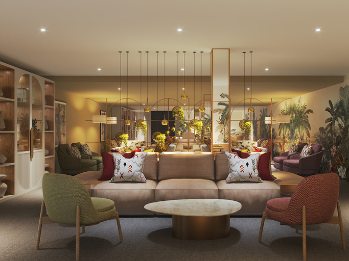 Public Area 4, The Hazendal Hotel and Spa, Cape Winelands