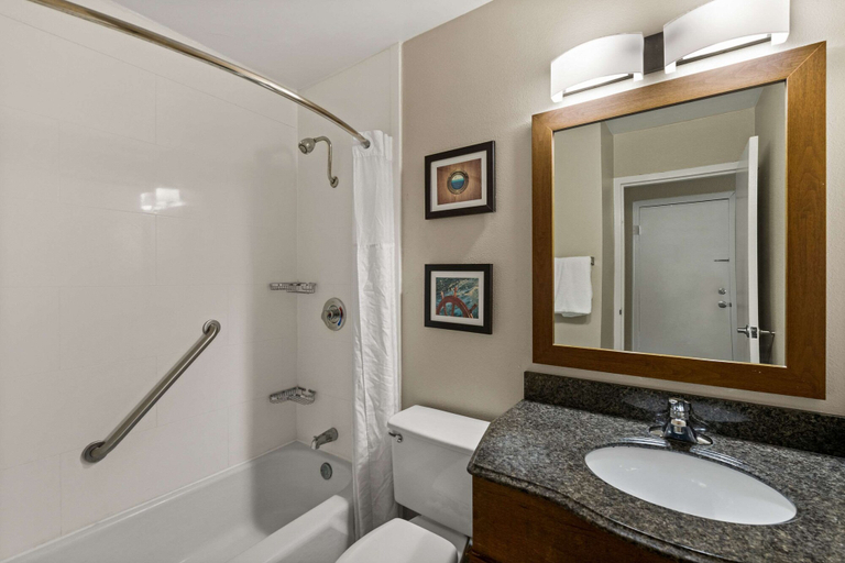 Bathroom 4, Comfort Inn On the Ocean, Dare