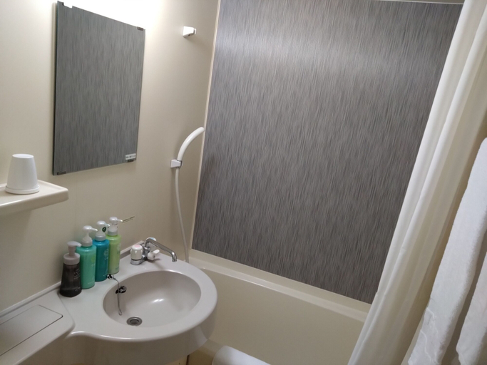 Bathroom 4, Hotel Route Inn Hitachitaga, Hitachi