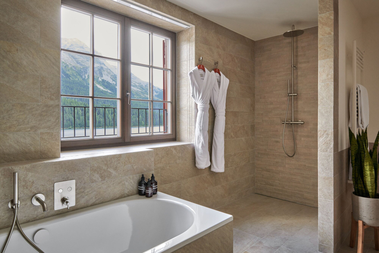 Bathroom 5, Hotel GRACE LA MARGNA ST MORITZ, Maloja