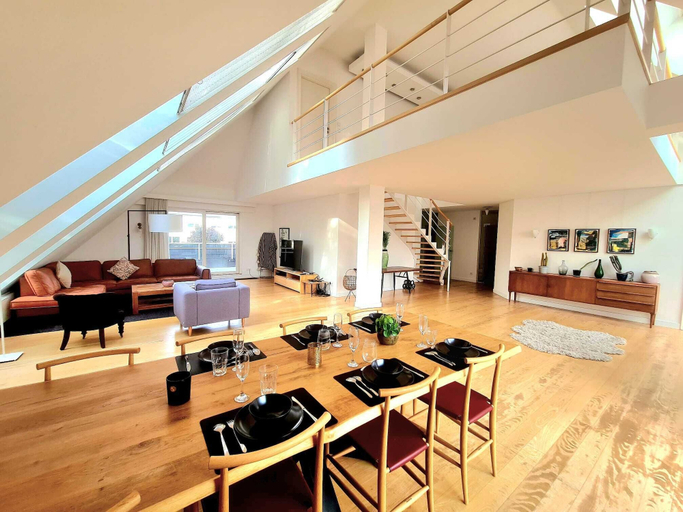 Food & Drinks, Penthouse 3bedrooms w. Parking&3Terraces, Luxembourg