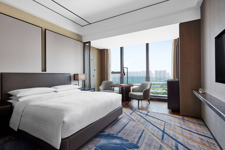Bedroom 3, Marriott Nanjing South Hotel, Nanjing