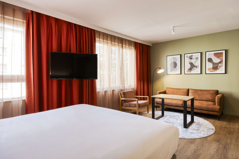 Bedroom 2, Hilton Garden Inn Brussels City Centre, Bruxelles