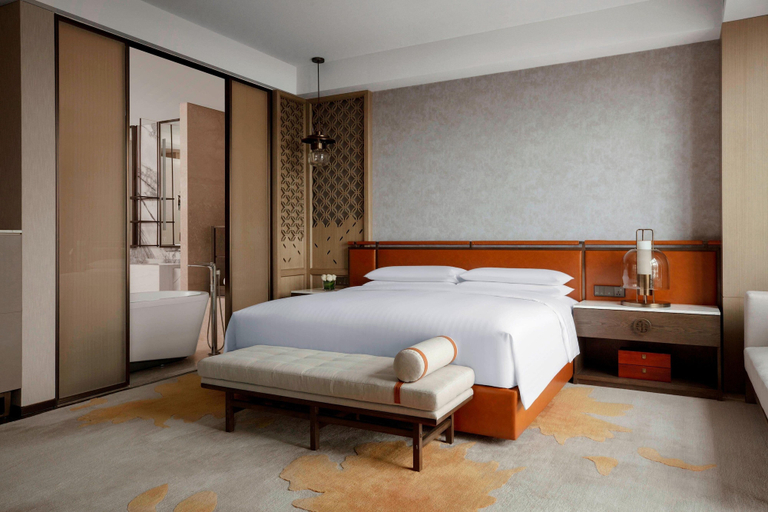 Bedroom 3, Wuxi Marriott Hotel Lihu Lake, Wuxi