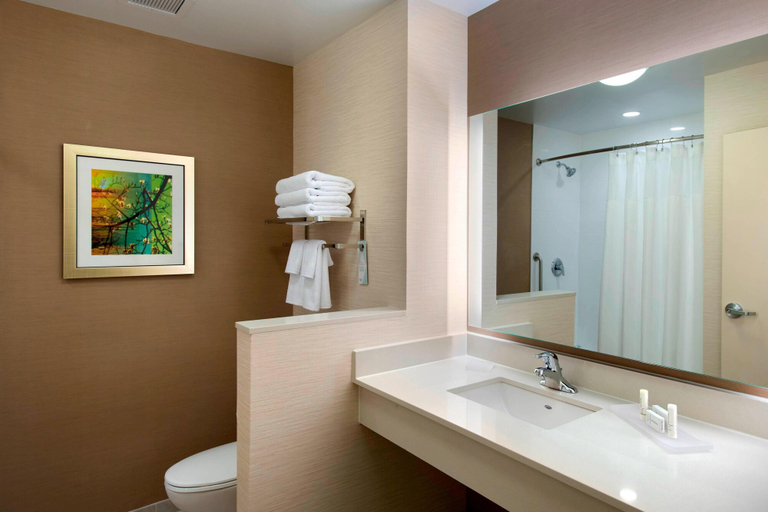 Bathroom 5, Fairfield Inn and Suites by Marriott Syracuse Carrier Circle, Onondaga