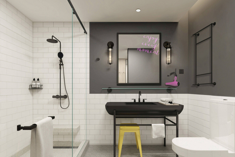 Bathroom 4, Moxy Shanghai Xuhui, Shanghai