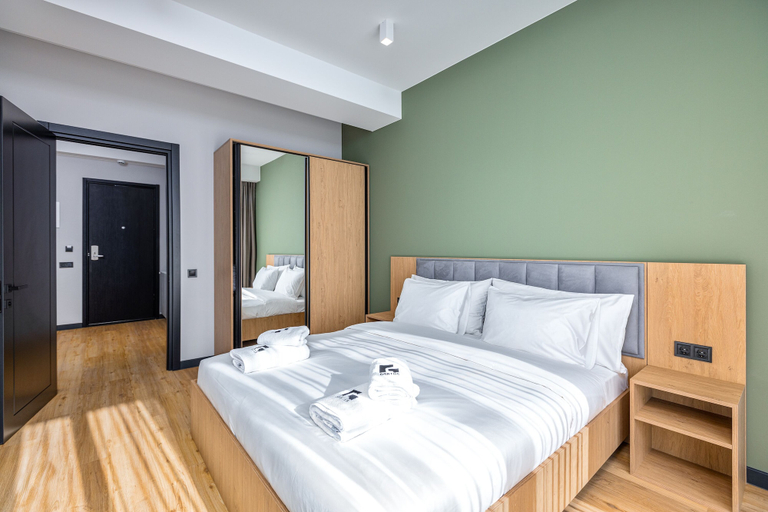 Bedroom 3, Gratus Aparthotel Tbilisi, Tbilisi