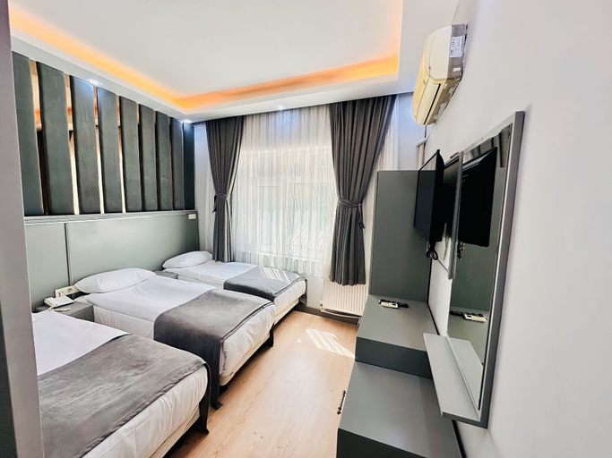 Bedroom 4, Crowned Plus Hotel, Fatih
