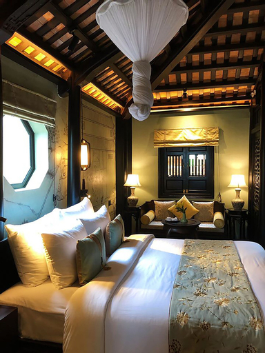 Bedroom 3, Ancient Hue Garden Houses, Huế
