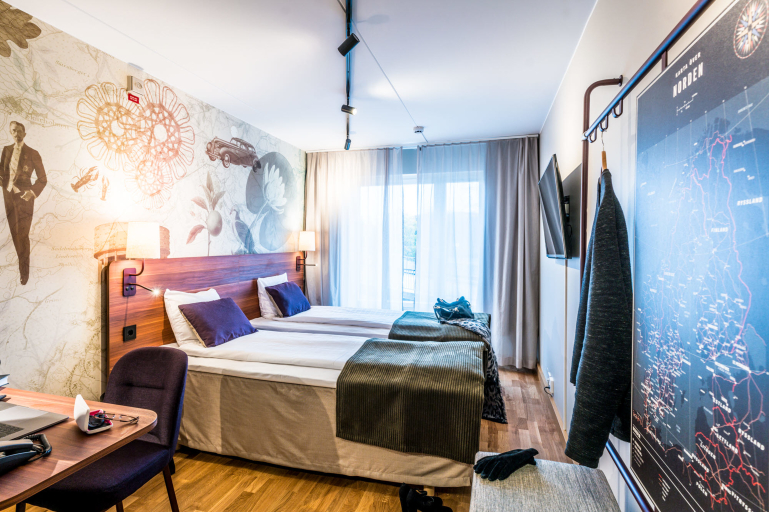 Bedroom 2, Scandic Skarholmen, Stockholm