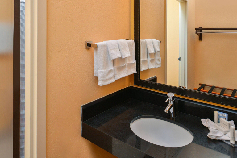 Bathroom 5, Fairfield Inn & Suites By Marriott Beaumont, Jefferson