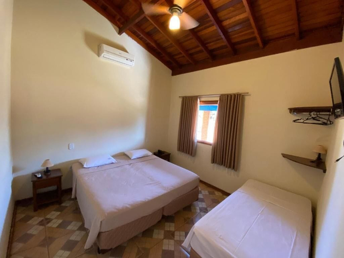 Bedroom 2, Mirante Praia Hotel, Olímpia