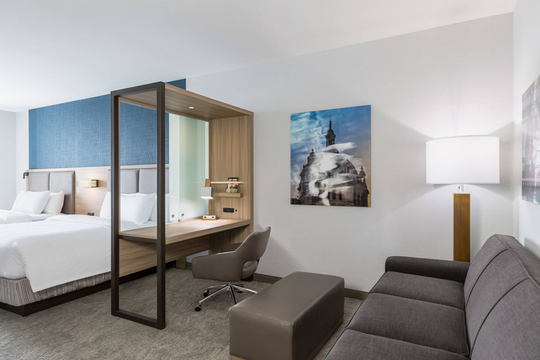Bedroom 4, SpringHill Suites by Marriott St. Paul Downtown, Ramsey