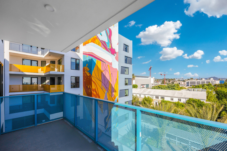 Exterior & Views 2, Luxury Apartment in Hollywood, Los Angeles