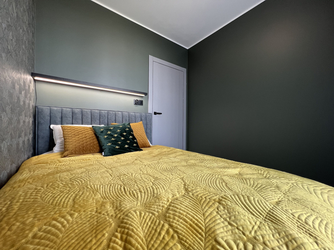 Bedroom 3, Angielska Grobla by Q4 Apartments, Gdańsk City