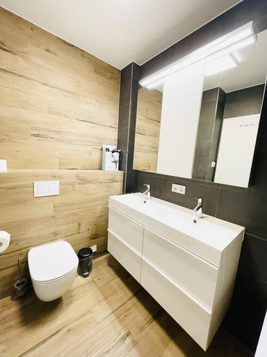 Bathroom 2, Luxury 2 bedrooms with Parking&Terrace, Luxembourg