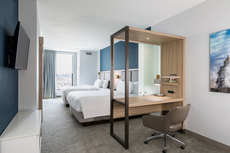 Bedroom 3, SpringHill Suites by Marriott St. Paul Downtown, Ramsey