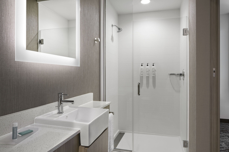 Bathroom 3, Springhill Suites By Marriott Kalamazoo Portage, Kalamazoo