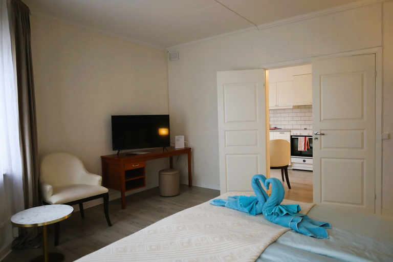 Bedroom 2, Brodderud Apartments, Mariestad