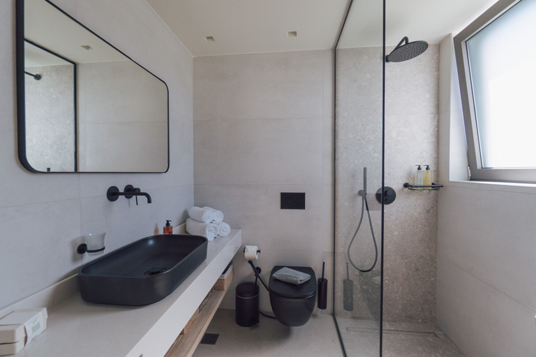 Bathroom 5, TAF Beach Villas with Tesla, South Aegean