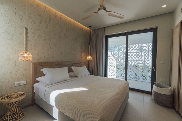 Bedroom 2, TAF Beach Villas with Tesla, South Aegean