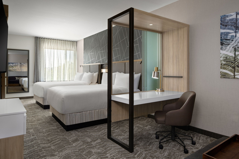 Bedroom 2, Springhill Suites By Marriott Kalamazoo Portage, Kalamazoo