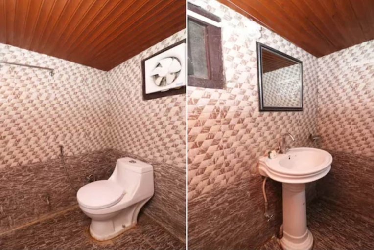 Bathroom, Goroomgo Long View Retreat Nainital, Nainital