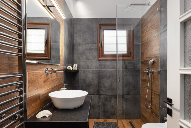 Bathroom 3, Aniv Villa by The Sea, South Aegean