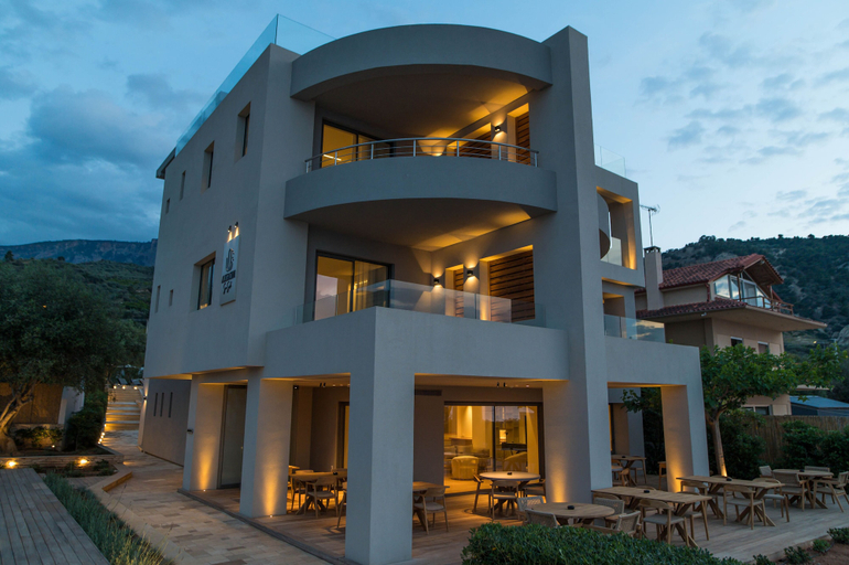 Exterior & Views 2, Alissachni SeaSide Hotel, Peloponnese