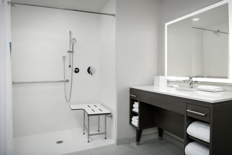 Bathroom 4, Home2 Suites by Hilton Orlando Southeast Nona, Orange