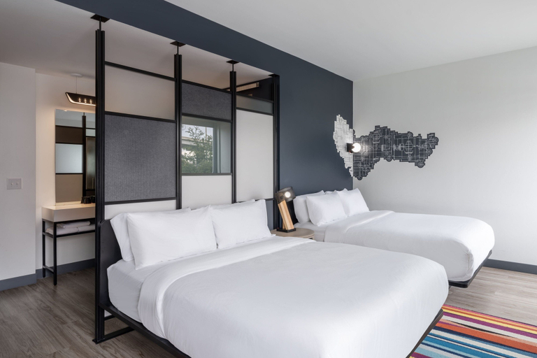 Bedroom 2, Aloft by Marriott Austin South, Travis