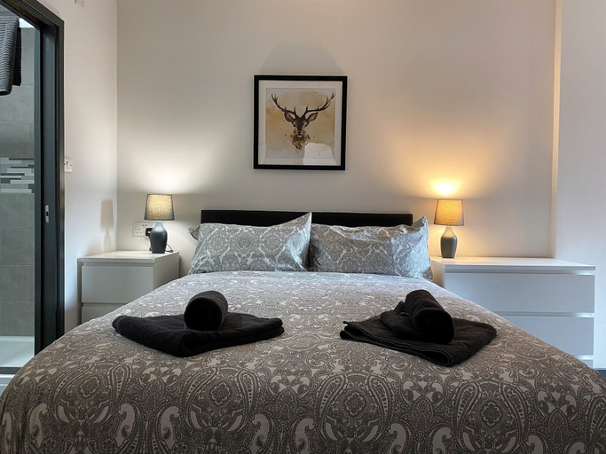 Bedroom 3, StayCrewe Apartments, Cheshire East