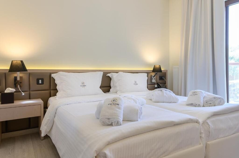 Bedroom 2, Ayia Marina Suites, Central Macedonia