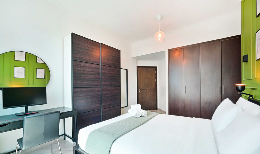 Bedroom 4, LUX The Dubai Marina View Suite, Dubai