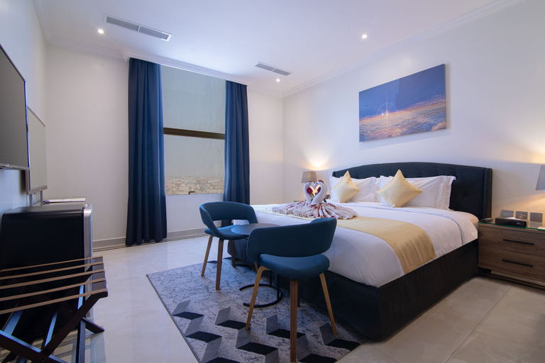 Bedroom 2, The Gate Hotel and Apartments, Dammam
