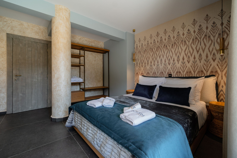 Bedroom 2, Evritos Villas & Suites with Pool, Central Greece