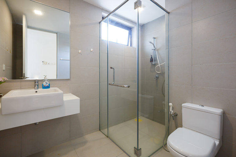 Bathroom 5, Jazz Suites, Penang Island
