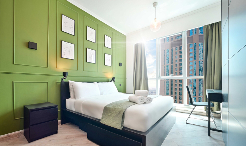 Bedroom 5, LUX The Dubai Marina View Suite, Dubai