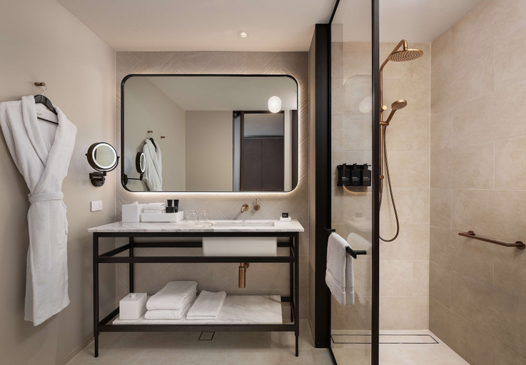 Bathroom 5, Hilton Melbourne Little Queen Street, Melbourne