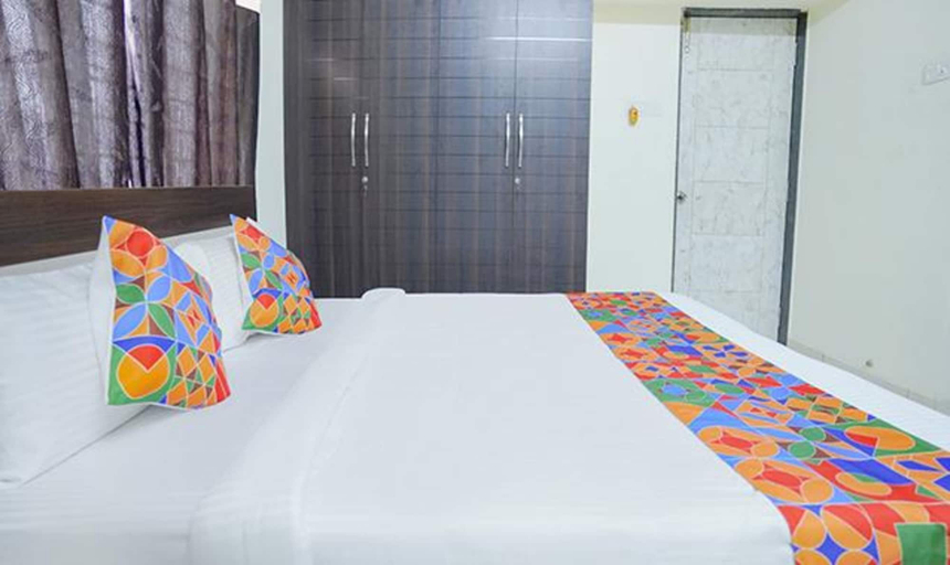 Bedroom 2, Fabexpress Srinivasan Apartment, Tiruvannamalai