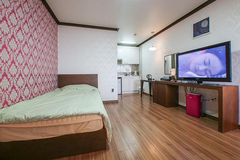 Bedroom 3, Seokmodo Stella Pension, Ganghwa