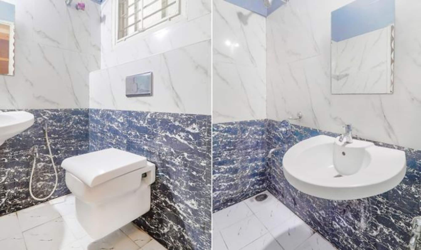 Bathroom, Fabexpress Gg Residency, Hyderabad