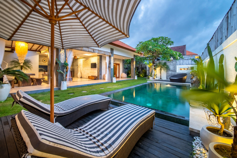 Sport & Beauty 5, Cozy 3br Villa with Pool in Canggu, Badung