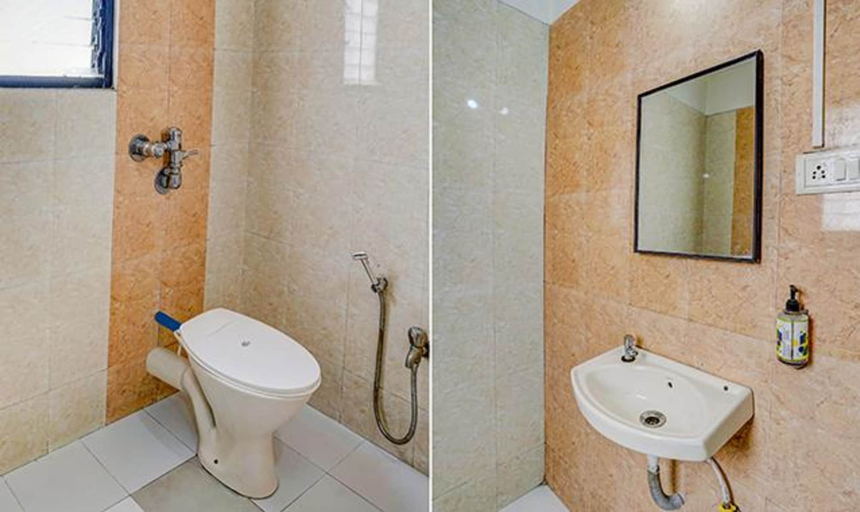 Bathroom, Fabexpress Jasmin Rooms, Pune