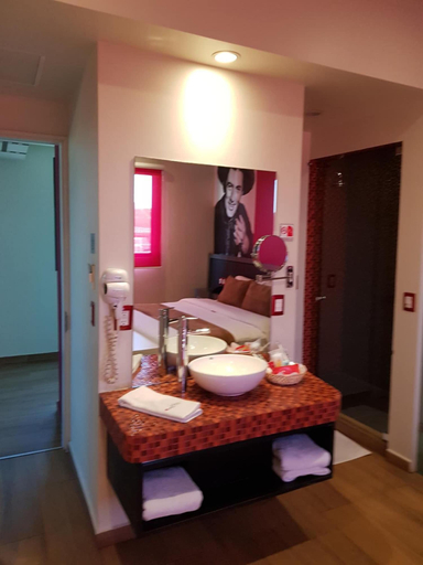 Bathroom 4, Hotel Hollywood, Mexico City